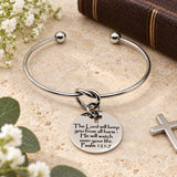 Christian Protection Psalm 1217 Cuff Bracelet