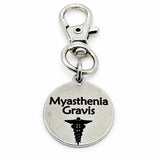 Myasthenia Gravis Medical Clip On Charm