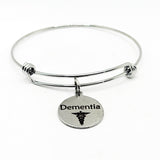 Dementia Medical Charm Bracelet