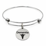 Dementia Medical Charm Bracelet