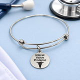 Mitral Valve Prolapse Medical Charm Bracelet