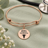 Ehlers Danlos Syndrome Rose Goldtone Bracelet