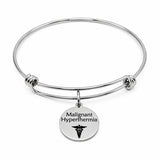 Malignant Hyperthermia Medical Charm Bracelet