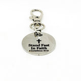 Stand Fast In Faith Clip On Charm