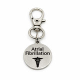 Atrial Fibrillation Clip On Medical Charm