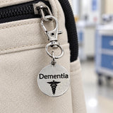 Dementia Medical Clip On Charm