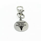 Implanted Cardiac Defibrillator Clip On Charm