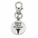 Mitral Valve Prolapse Medical Clip On Charm