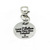 Help My Unbelief Clip On Charm