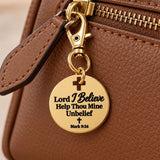 Help My Unbelief Goldtone Clip On Charm