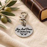 Joy And Peace In Believing Clip On Charm