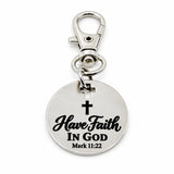 Have Faith In God Clip On Charm