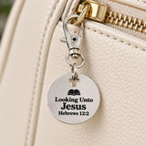 Looking Unto Jesus Clip On Charm