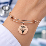 Ehlers Danlos Syndrome Rose Goldtone Bracelet