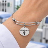 Alzheimers Medical Charm Bracelet