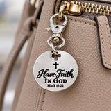 Have Faith In God Clip On Charm