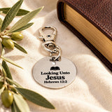 Looking Unto Jesus Clip On Charm