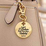 I Believe Mark 9 24 Goldtone Clip On Charm