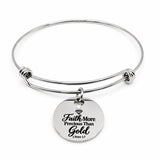Precious Faith Charm Bracelet