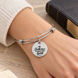 Precious Faith Charm Bracelet
