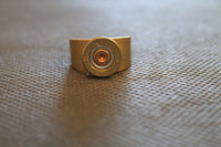 Shotgun Shell Jewelry, 410 Bore Shotgun Shell Head Brass Ring, Shotgun Shell Ring, Shooting Sports Ring, Shooting Sports Gift Award Ring