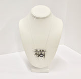 Fireman Ladder Charm Pendant on Silver Chain Necklace, Gift For Her, Fireman Wife, Fireman Mom, Gift For Mom, Valentines Day Gift