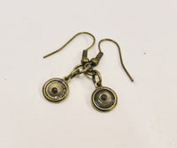 Antique Brass Mustard Seed Earrings, Mustard Seed Faith Jewelry, Matthew 17:20 Bible Verse Jewelry, Inspire Religious Jewelry, Gift For Her