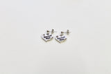 Baseball Mom Heart Earrings, Baseball Mom Earrings, Baseball Earrings, Gift For Her, Gift For Mom, Girlfriend Gift, Baseball Mom Gift