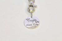 Daughter of the Risen King Keychain, Prayer Keychain, Christian Gift, Inspirational Gift, Motivational Gift, Girlfriend Gift