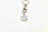 Thank You For Loving Me As Your Own Keychain, Stepmother Gift, Future Mother-In-Law Gift, Stepfather Gift, Future Father In Law Gift