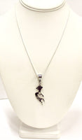Kokopelli Pendant on Silver Chain, Fertility Jewelry Gift For Her, Hoping For A Baby, Kokopelli Jewelry, Kokopelli Necklace Gift