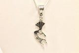 Kokopelli Pendant on Silver Chain, Fertility Jewelry Gift For Her, Hoping For A Baby, Kokopelli Jewelry, Kokopelli Necklace Gift