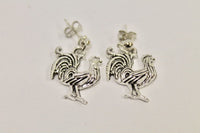 Chicken Earrings, Fun and Quirky Earrings, Chicken Jewelry, Gift For Her, Chicken Owner Gift, Easter Gift, Girlfriend Gift, Wife Gift