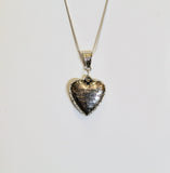 Love The Lord Your God With All Your Heart on Silver Chain, Luke 10:27 Bible Verse Jewelry, Valentines Day Gift, Gift For Her