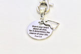 Guard Your Heart Keychain, Prov 4:23 Bible Verse Gift, Gift for Him, Gift For Her, Graduation Gift, Church Youth Group Gift, New Car Gift