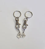 Puzzle Pieces Best Friends Keychain, Graduation Gift, Best Friend Gift Set, Best Friends Forever, BFF Gift, Friend Gift, Girlfriend Gift