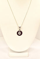 Baseball Let The Field Be Joyful and All That Is In It Pendant on Silver Chain, Psalms 96 12 Bible Verse Jewelry Gift For Her