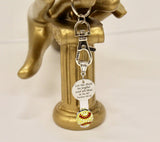 Softball Bible Verse Keychain, Psalms 29 12 Bible Verse Gift, Softball Mom Gift, Gift For Her, Softball Player Gift, Wife Jewelry Gift