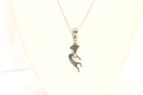 Kokopelli Pendant on Silver Chain, Fertility Jewelry Gift For Her, Hoping For A Baby, Kokopelli Jewelry, Kokopelli Necklace Gift
