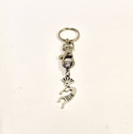 Kokopelli Key Chain, Fertility Gift, Gift For Her, Hoping For A Baby, Kokopelli Jewelry, Kokopelli Keyring Gift,  Kokopelli Gift for Wife