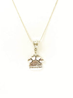 You Left Paw Prints on My Heart Pet Memorial Necklace, Dog Remembrance Jewelry, Pet Remembrance, Dog Memorial Jewelry, Dog Sympathy Gift
