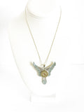 Statement Shotgun Shell Necklace, Bird Wings 20 Gauge Pendant Gift For Her, Shooting Sports Jewelry Gift, Southwestern Style Wife Jewelry