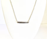 Where There's A Will There's A Way Bar Necklace, Motivational Gift For Her, Inspirational Sayings, Getting Thing Done Jewelry for Wife
