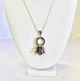 Strong Woman Weightlifting Charm Necklace, Exercise Jewelry, Strength Charms, Jewelry Gift for Wife, Girlfriend Gift For Her, Workout Jewelr