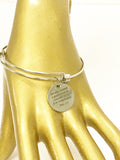 He Who Started A Good Work In You Will Carry It To Completion Scripture Bangle, Stacking Bangle, Phillipians 1:4 Bible Verse Jewelry Gift