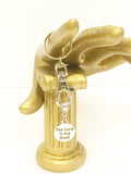 The Lord Is My Rock Keychain, Psalm 18:2 Bible Verse Gift for Her, Church Group Gift, Christian New Car Gift, Baptism Gift, Confirmation