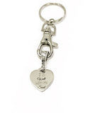 It Is Well With My Soul Keychain, Scripture Keychain, Bible Verse Gift, Scripture Sympathy Gift for Him, Daughter Encouragement Gift for Her