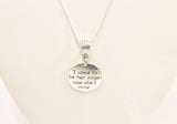 I Used to Be Her Angel Now She's Mine Necklace, In Remembrance of Mom Gift For Her, Wife Gift, Necklace Gift