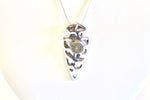 9mm Bullet Arrowhead Pendant on Silver Necklace, Arrowhead Jewelry, Bullet Jewelry, Southwestern Style Jewelry, Bullet Necklace