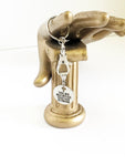 Those Who Walk With God Reach Their Destination Keychain, Girlfriend Keyring Gift, Christian Motivation Gift, Spirtual Gift For Her or Him
